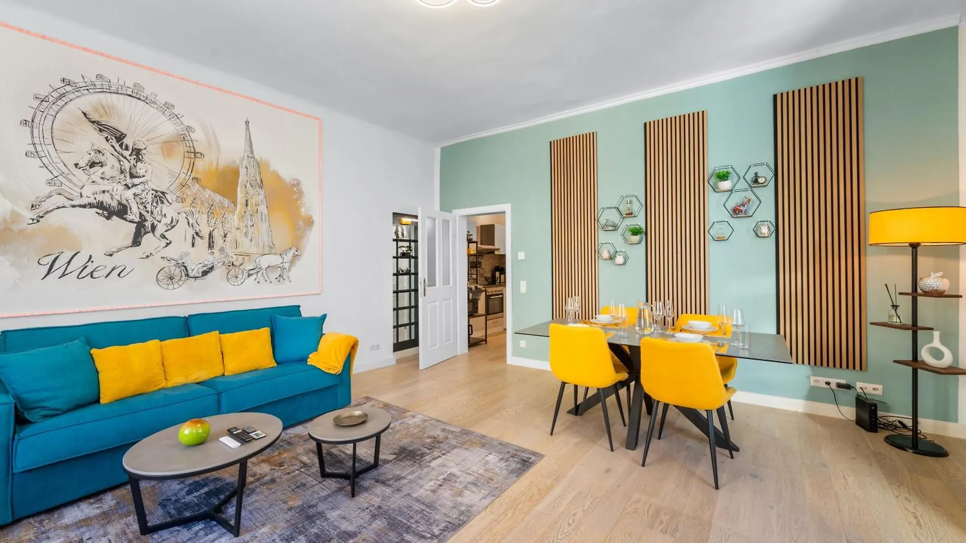 Daire Traum-Wohnung, 63M², Top Oeffi-Anbindung, Smart-Tv. Viyana