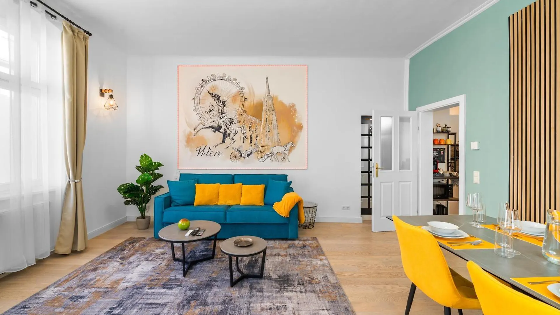 Traum-Wohnung, 63M², Top Oeffi-Anbindung, Smart-Tv. Vienna 0*,  Austria