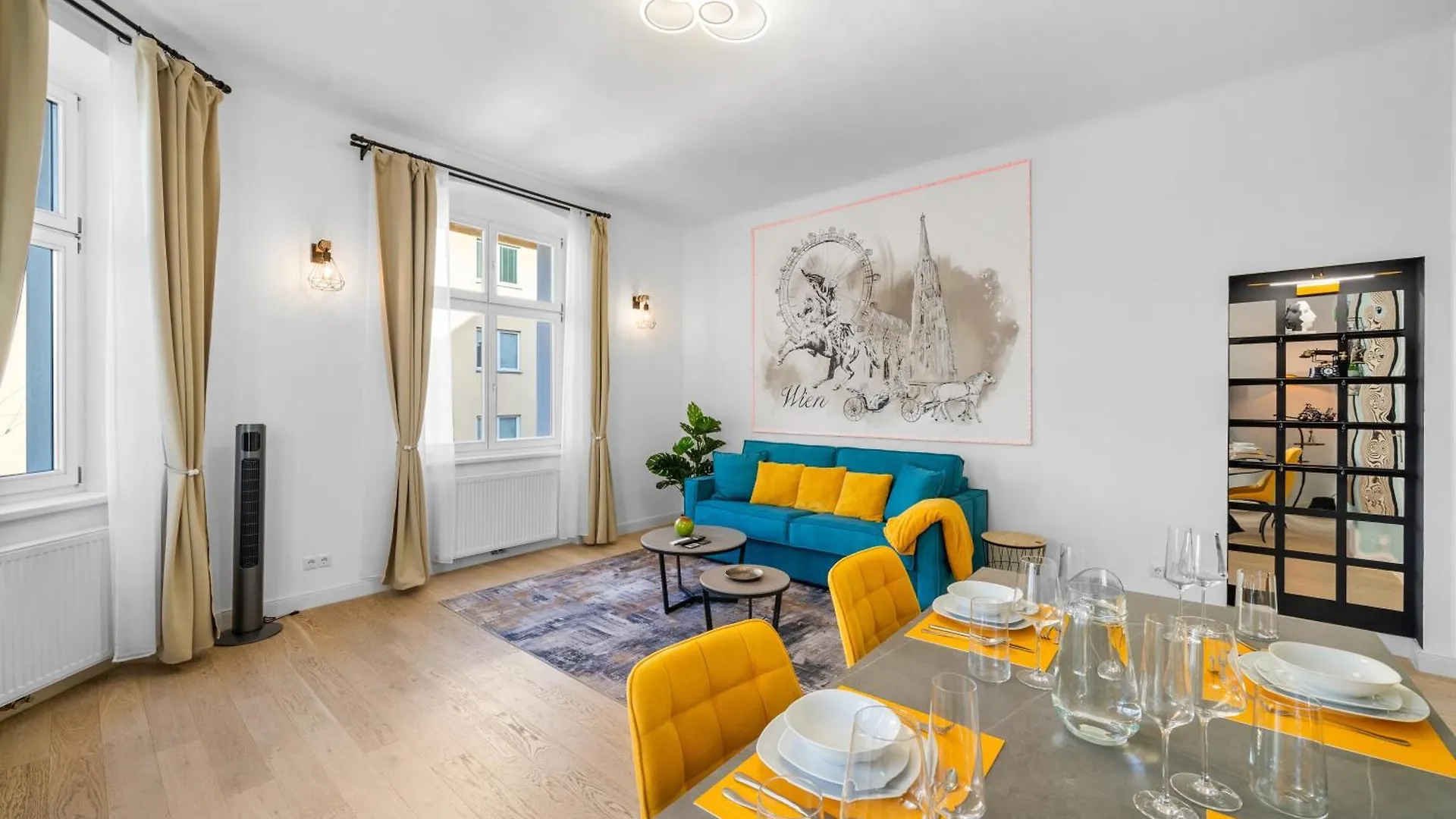 Traum-Wohnung, 63M², Top Oeffi-Anbindung, Smart-Tv. Vienna